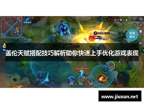 盖伦天赋搭配技巧解析助你快速上手优化游戏表现